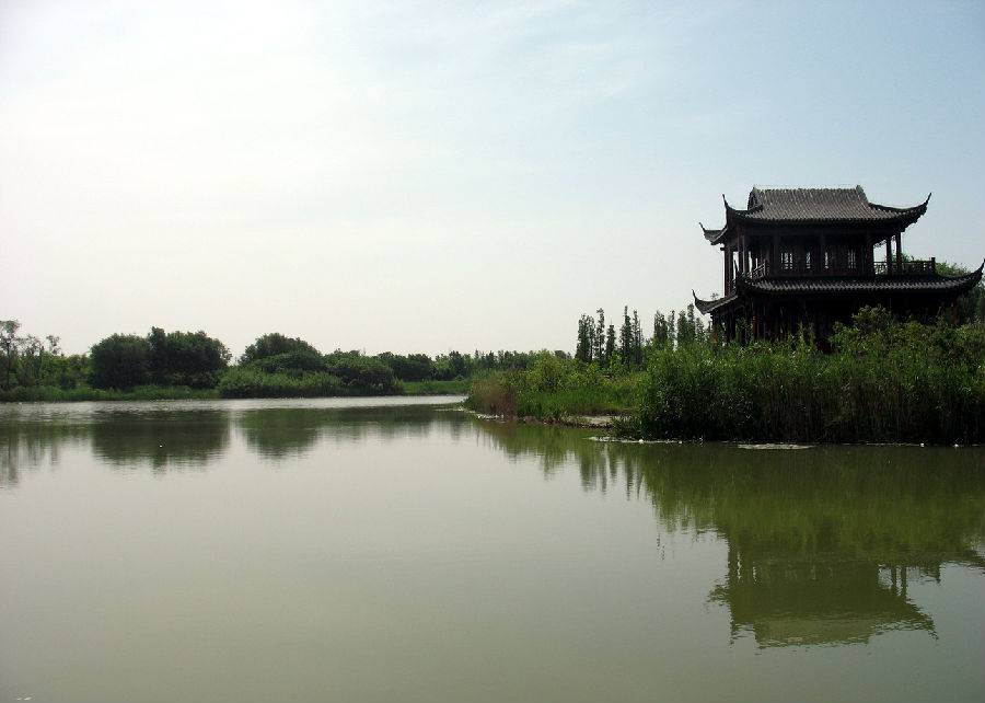 前往渐有名气的一处景区——徐州市潘安湖湿地公园