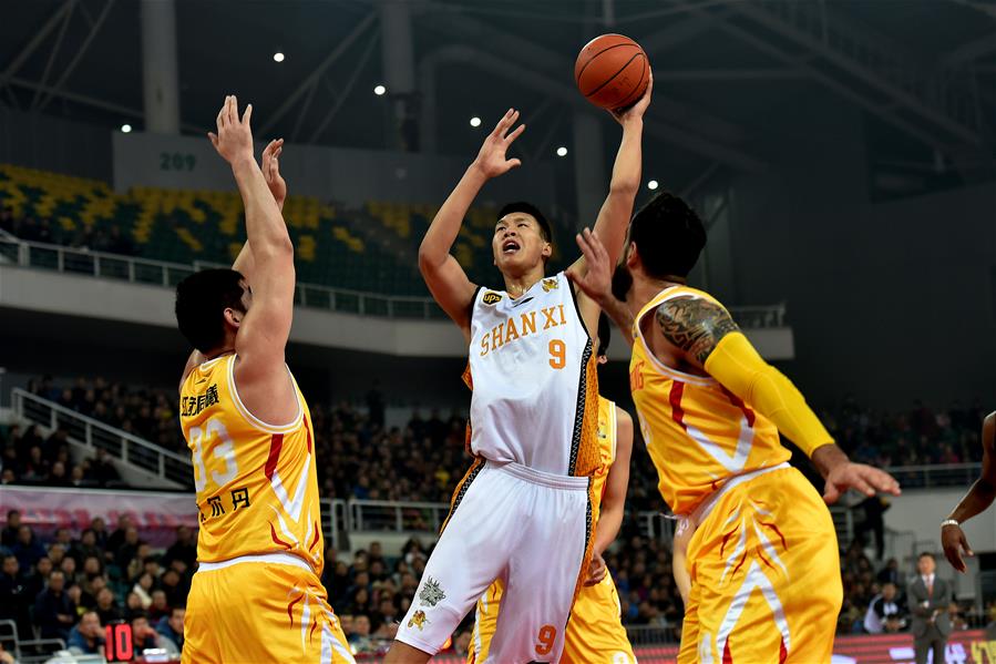 篮球--CBA常规赛:山西汾酒胜江苏同曦