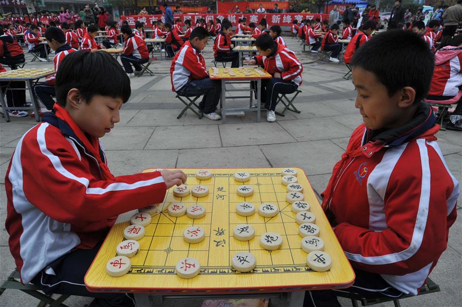 山西运城举行中国象棋大赛