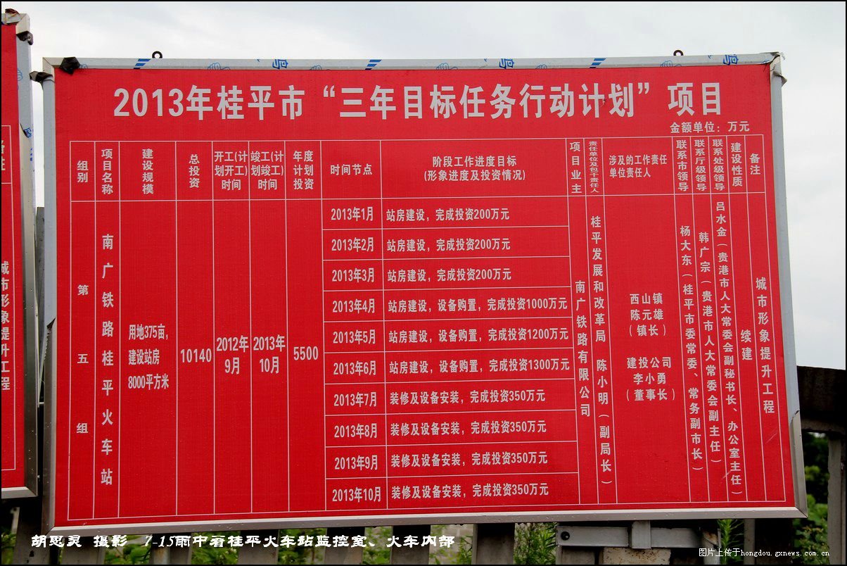 用图片记录南宁-广州(南广)高速铁路的建设