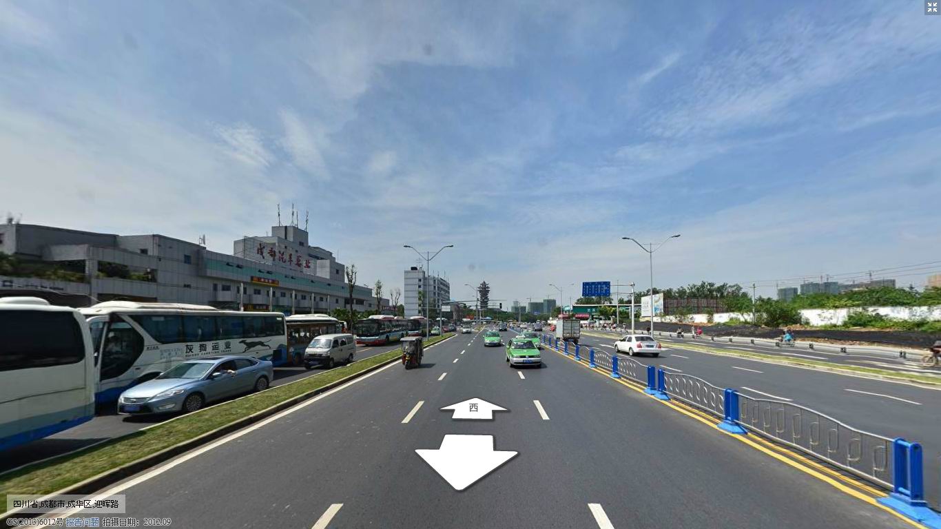 标题:中国部分重点城市街道全景图
