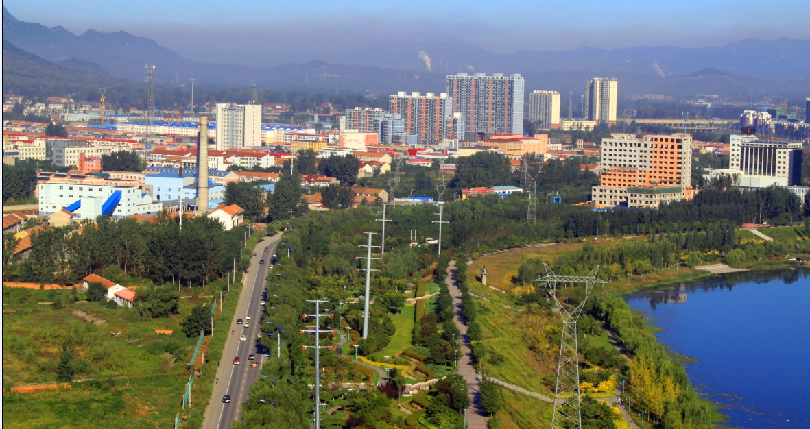 唐山迁西山水园林风韵城市