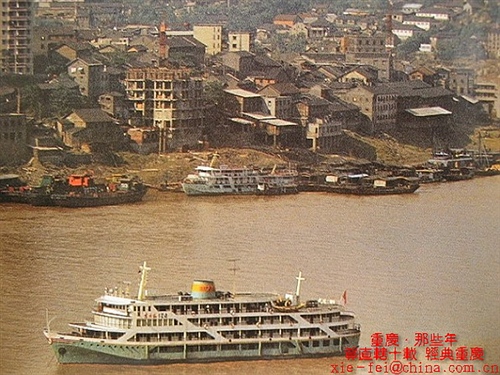 【时光轮】重庆经典老照片--不同年代的嘉陵江