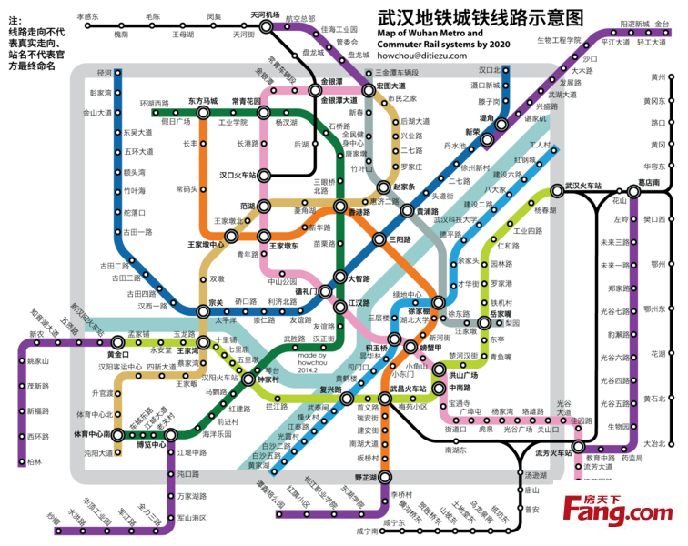 全国各大城市地铁总长度各为多少公里?