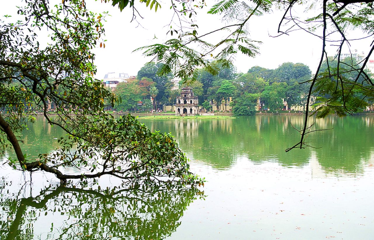【越南印象】漂亮的还剑湖
