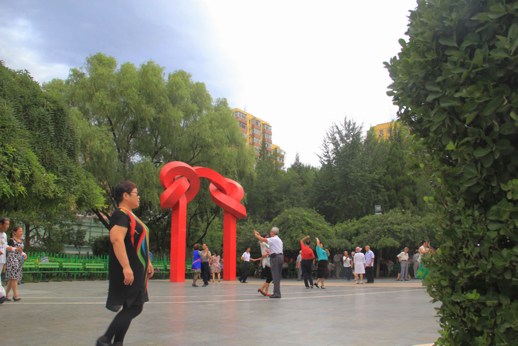 北京海淀双榆树社区公园