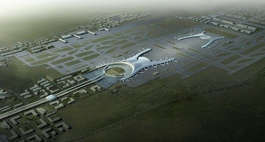 西部最大重庆江北国际机场T3航站楼及第三跑