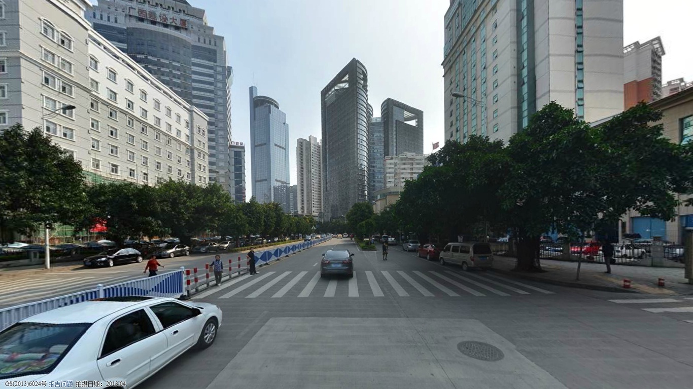 中国部分重点城市街道全景图