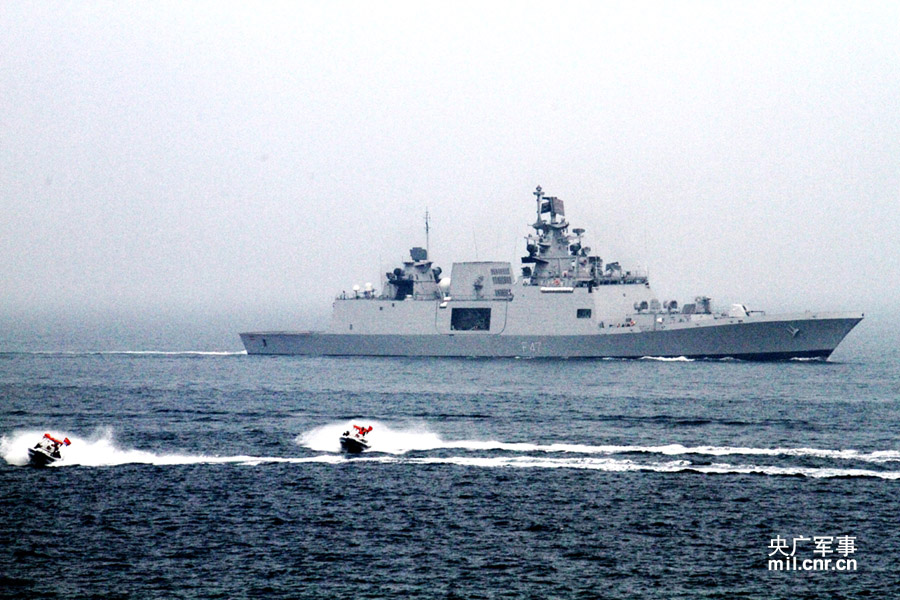 海上合作-2014的中国人民解放军海军成立日