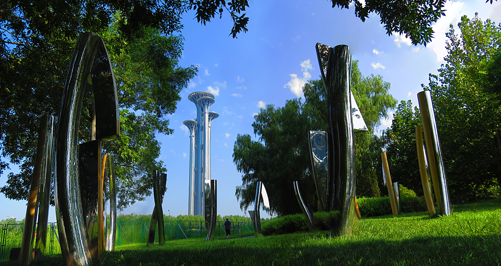 北京奥林匹克森林公园瞭望塔