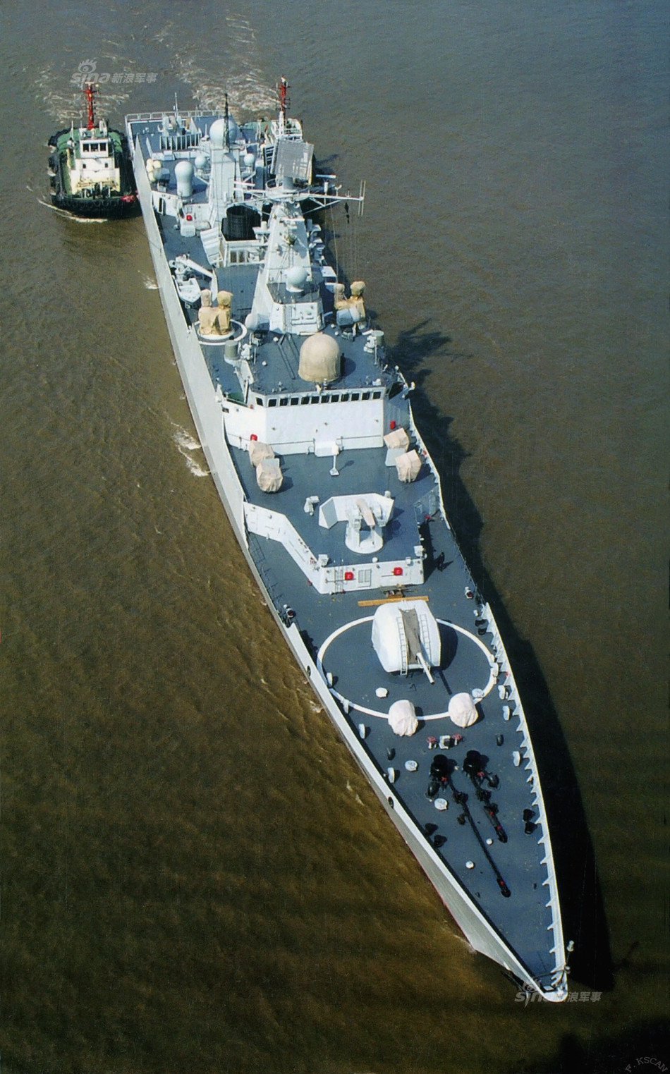 中国海军主力战舰同角度照片(图集)