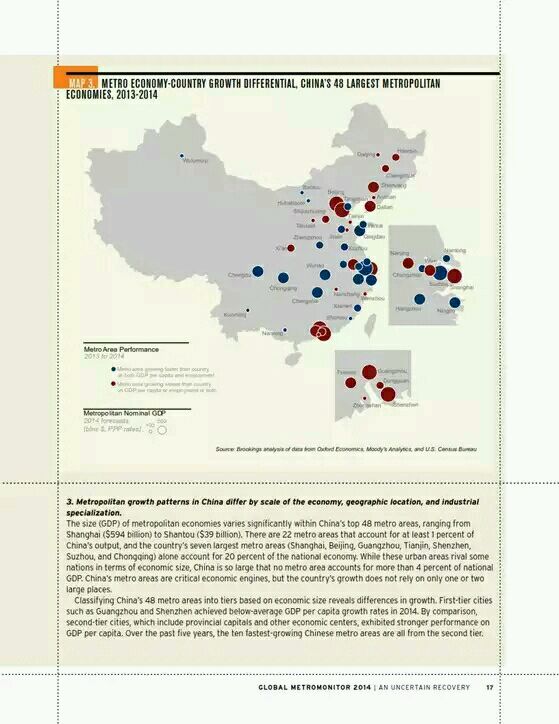 摩根大通:中国大城市经济排名