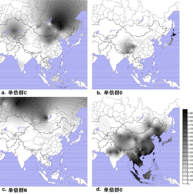 基因显示汉族血统最纯的地区在南方