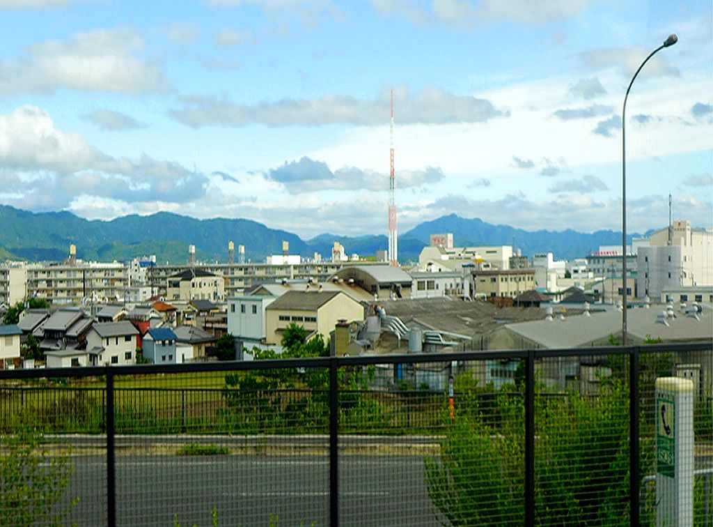 大阪至京都途中景色车拍